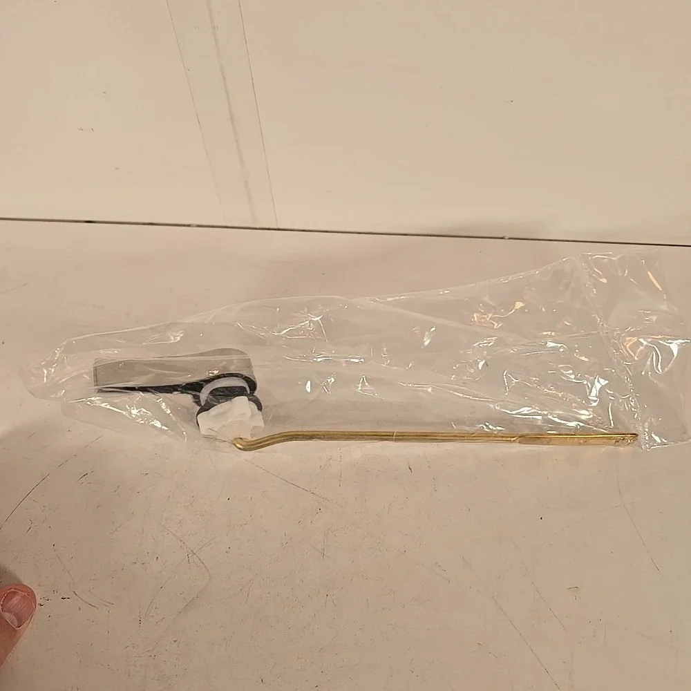 Toilet Tank Lever Front Mount Polished Flush Handle Durable Easy Install